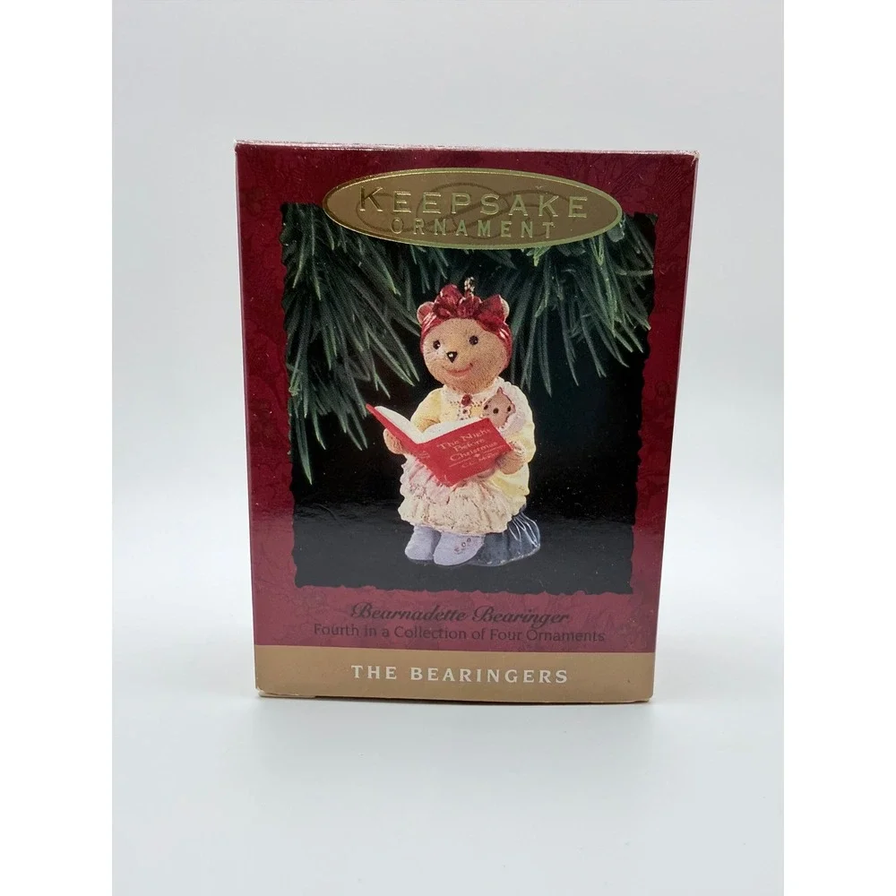 Vintage Hallmark‎ Keepsake Ornament Bernadette Bearinger Collection 1993
